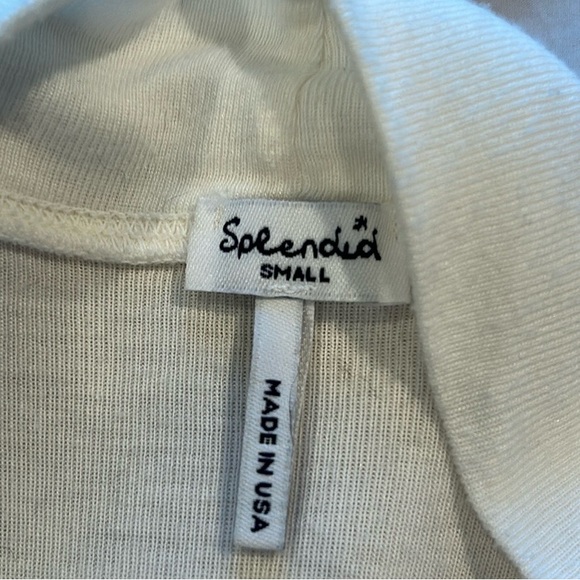 Splendid mid length 100% cotton open cardigan - size small - Picture 3 of 3